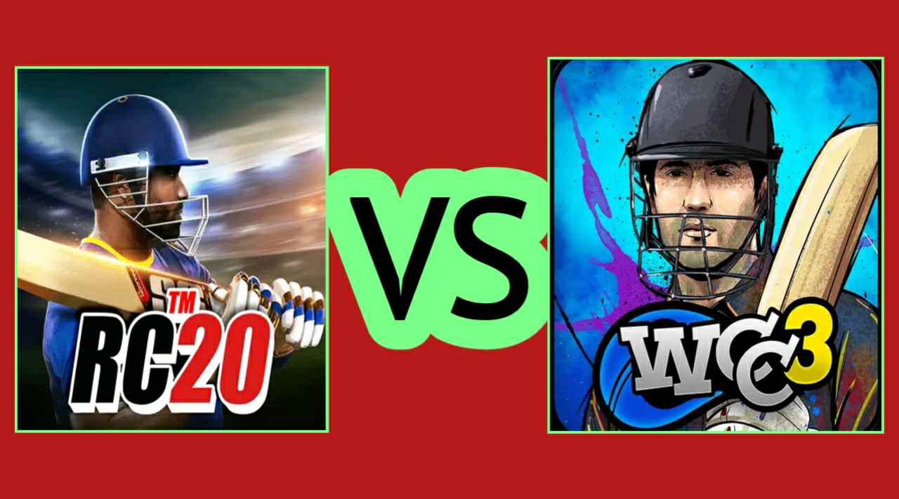 Real Cricket 21 Vs WCC3 : Which is best Game To Download & Play IPL 2021?