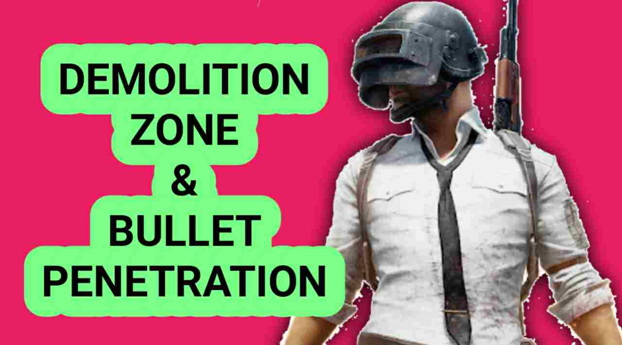 Pubg Mobile Demolition Zone & Bullet Penetration Update