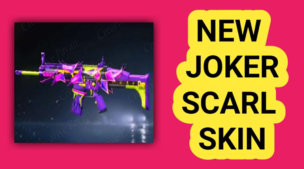 Pubg Mobile New Joker Scarl Skin