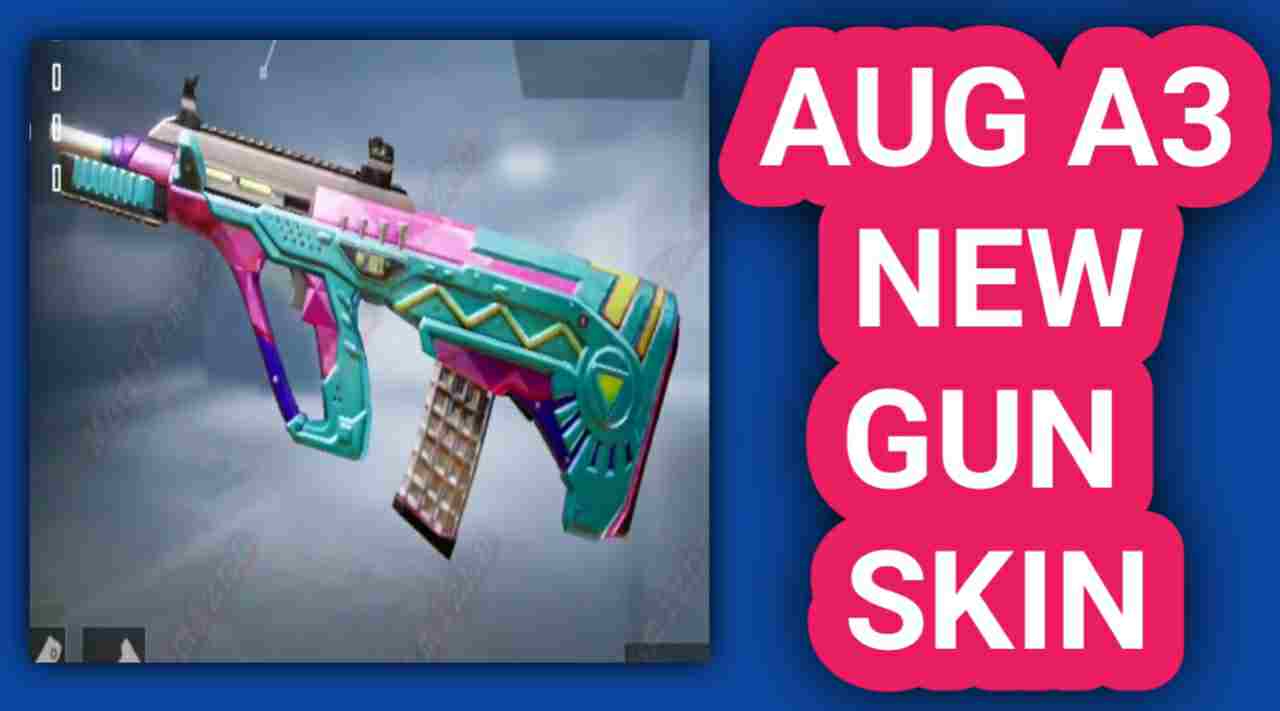 Pubg Mobile New AUG A3 Gun skin