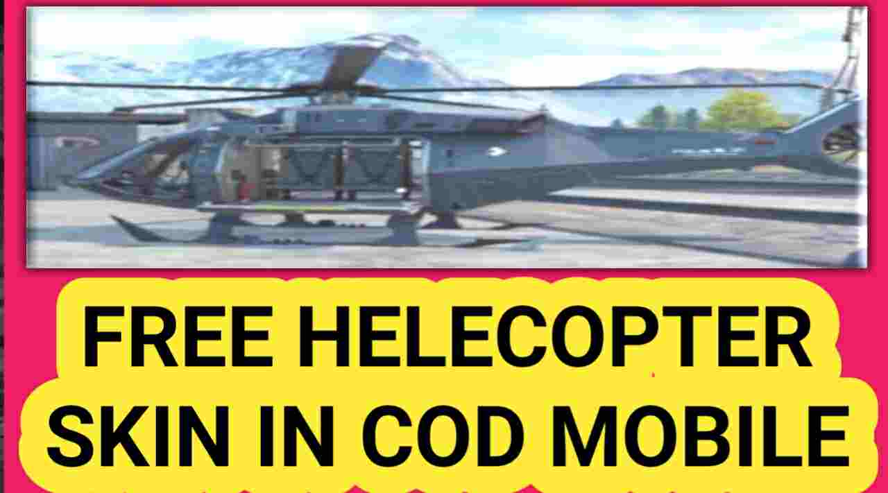 How To Get Free Helicopter Skin In Cod Mobile