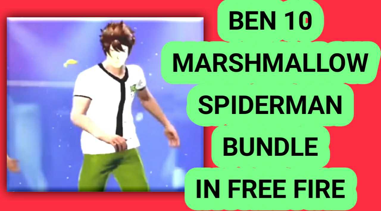 How To Get Spiderman, Marshmallow, Ben 10 in free fire - Reality