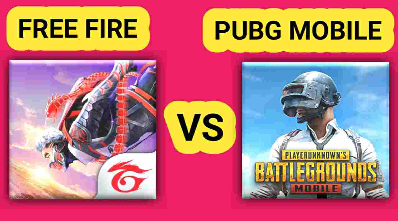 Pubg Mobile Vs Free Fire