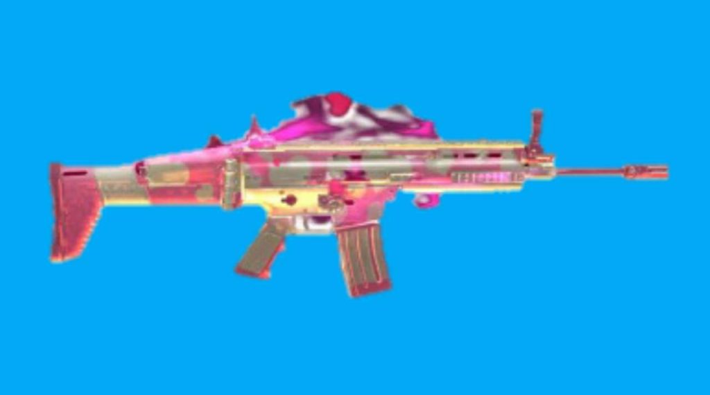 Cupid scar gun skin