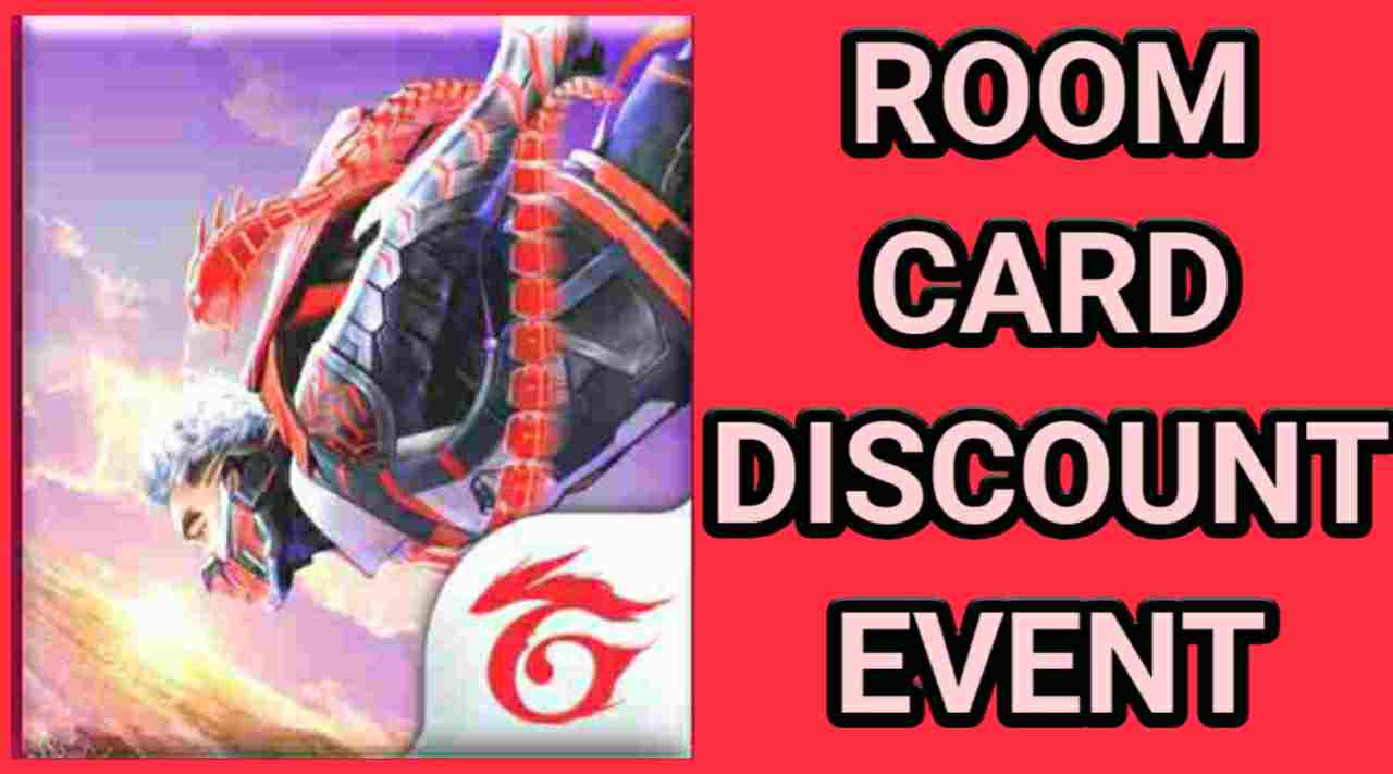 Free fire room card discount event - release date