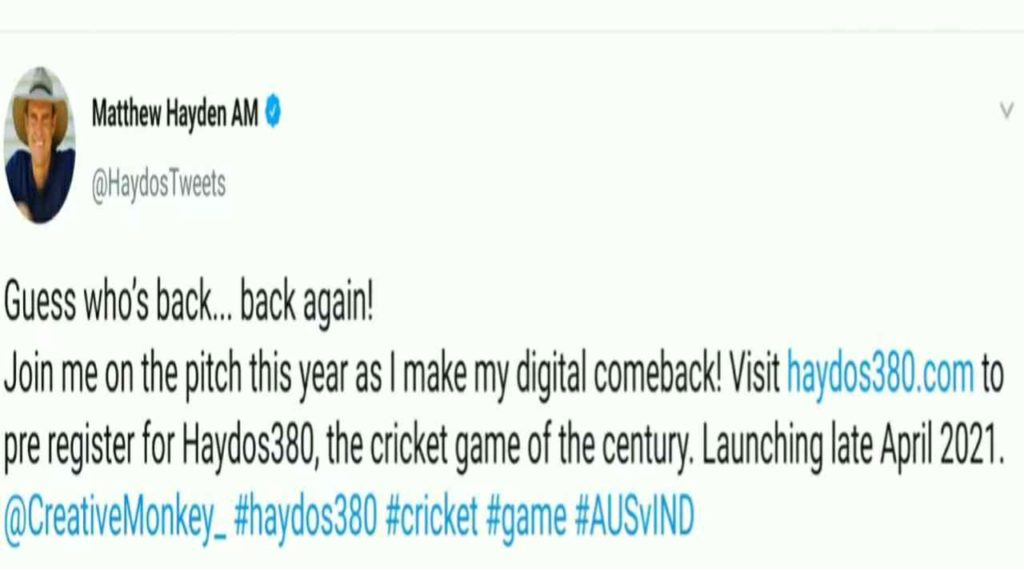 haydos 380 cricket game