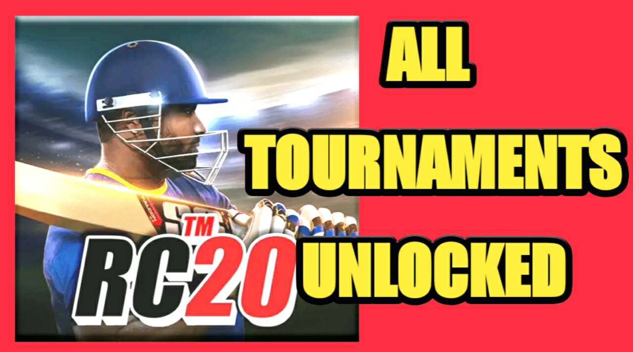 Real Cricket 20 All Tournament Unlocked
