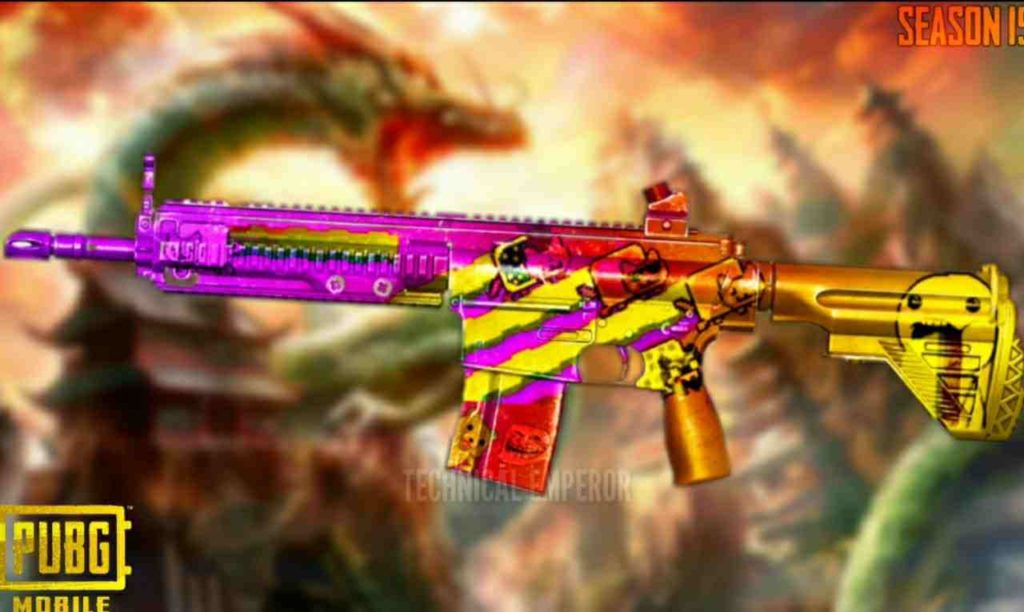 M416 GUN SKIN ON RP REWARDS