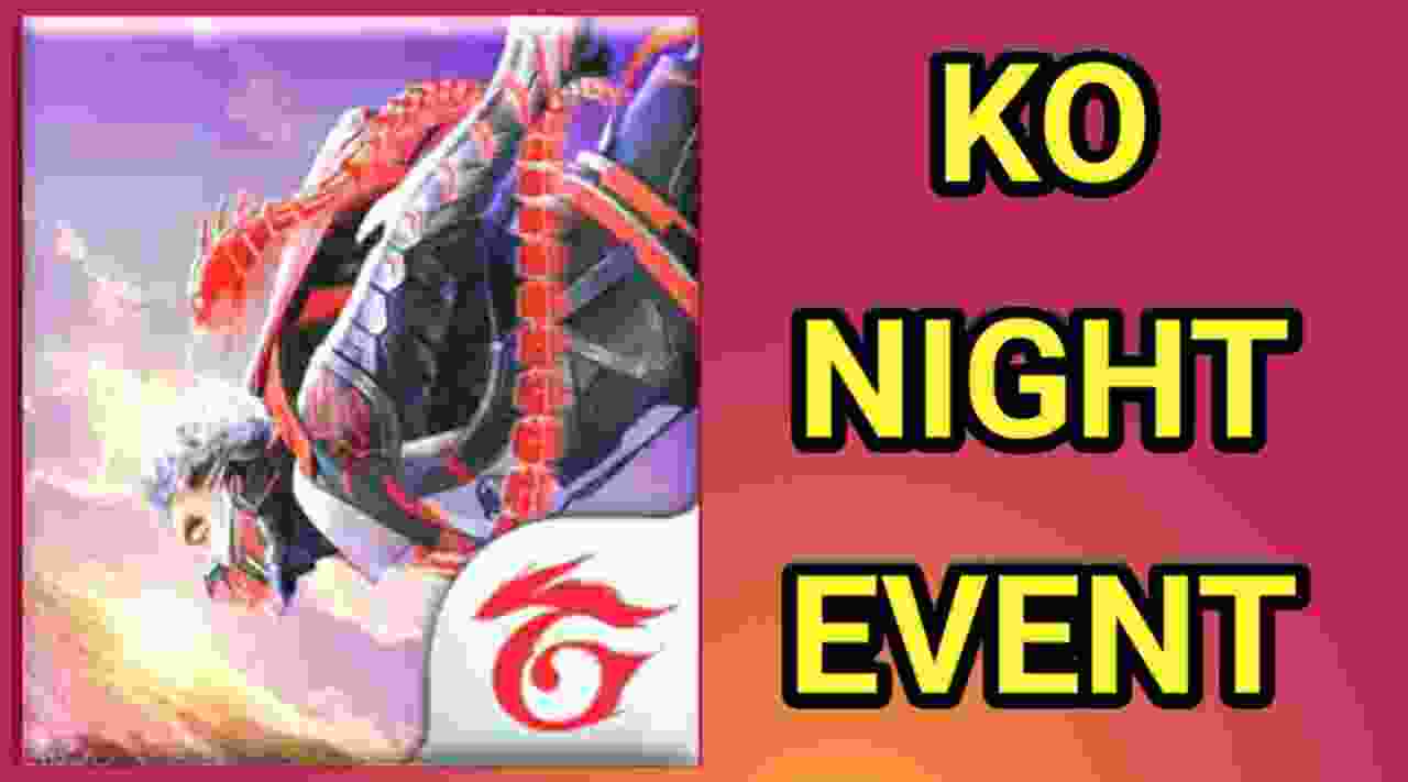 KO Night Event : How To Get Skywing & Free Bundle In Free Fire Game?