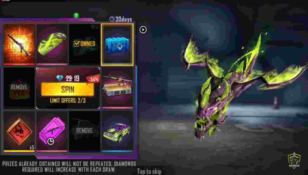 How To Redeem New Evo Gun M1014 Green Flame Draco For Free In Free Fire