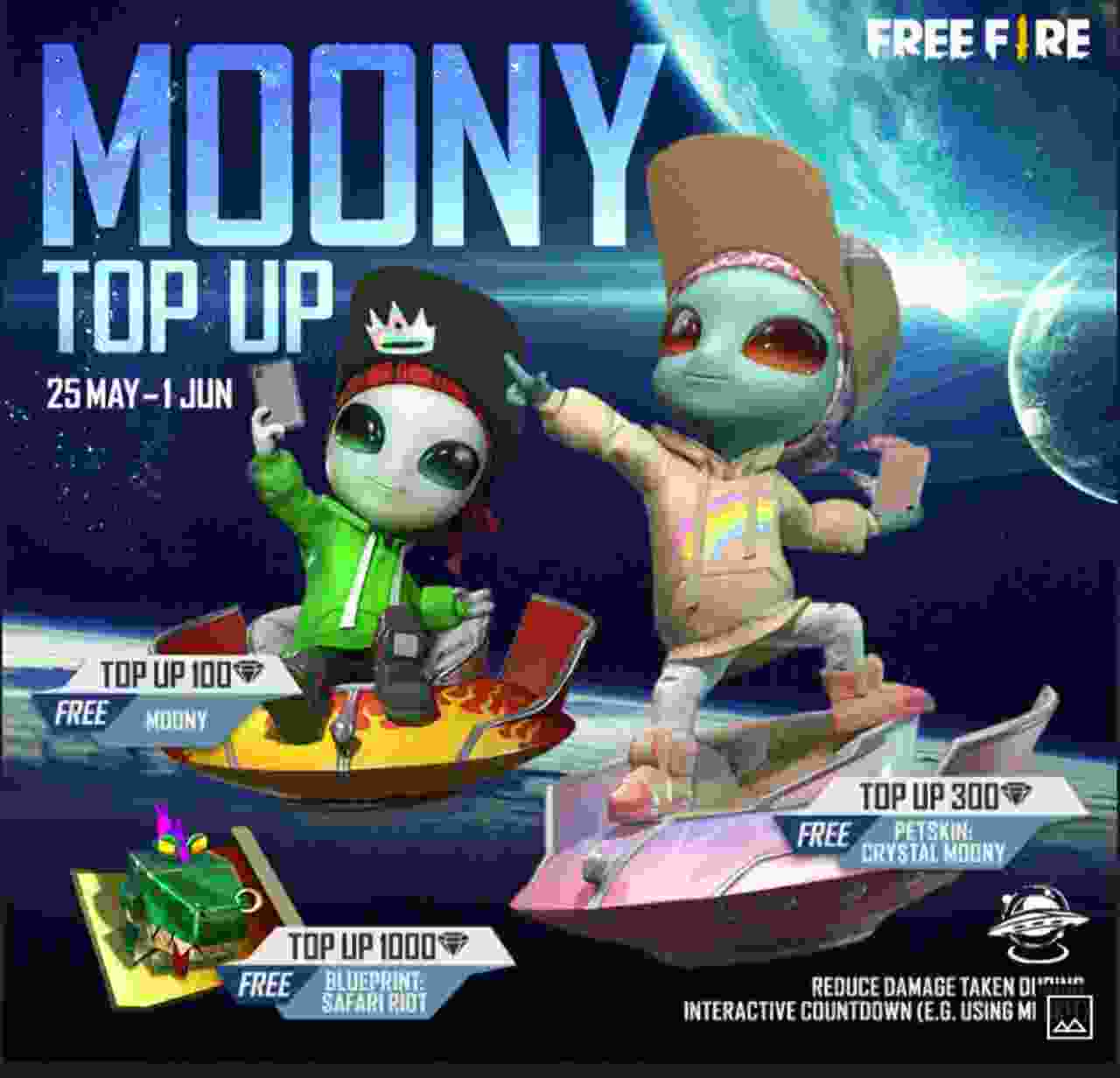 How To Get Moony Pet For Free In Free Fire Game? : Ability & Redeem Codes