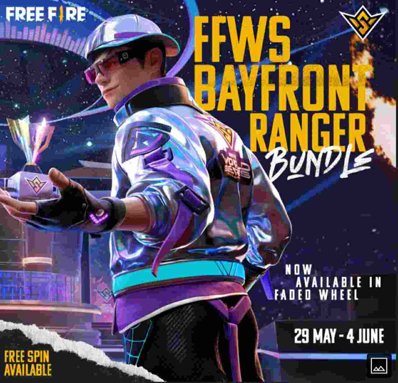 FFWS 2021 Bundle : Free Fire New Faded Wheel Event & Redeem Codes