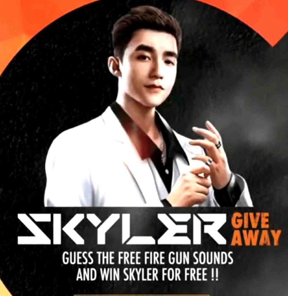 Free Fire Skyler Character Giveaway: How To Get Skyler Character For ...