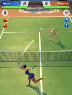 Tennis clash