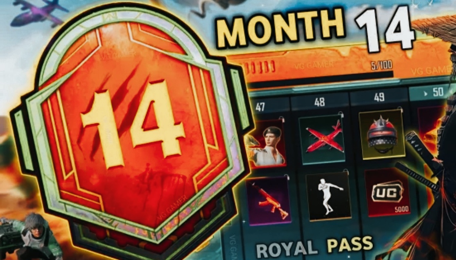 BGMI M14 Royal Pass: Release Date, Leaks & 1 To 50 RP Rewards