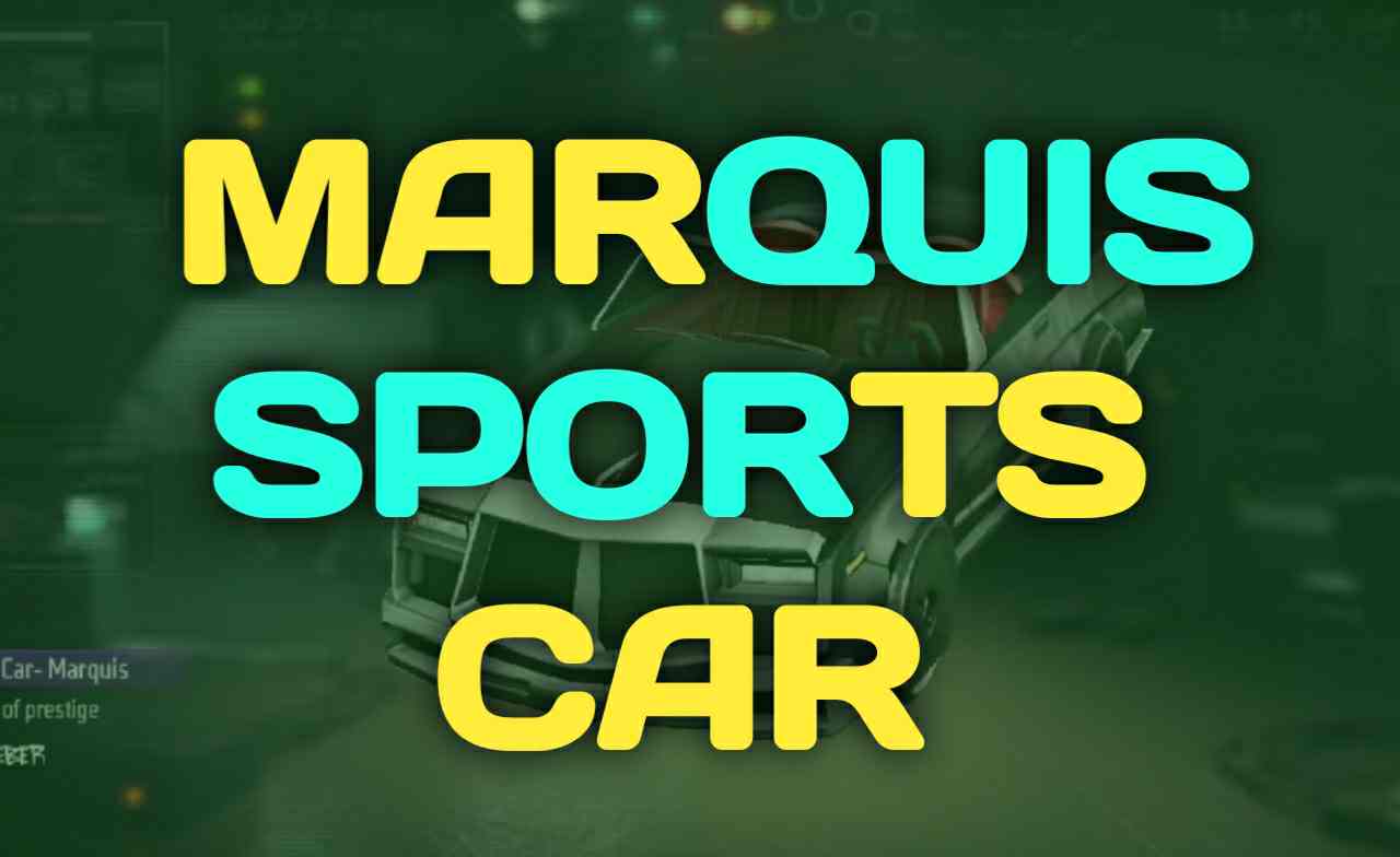 Guide To Claim Free Marquis Sports Car Skin In Free Fire Max