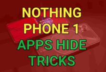 How to Hide Apps In Nothing Phone 1?
