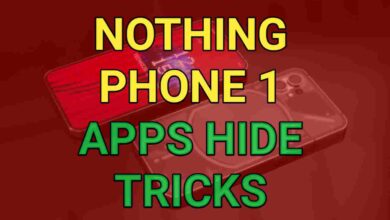 How to Hide Apps In Nothing Phone 1?
