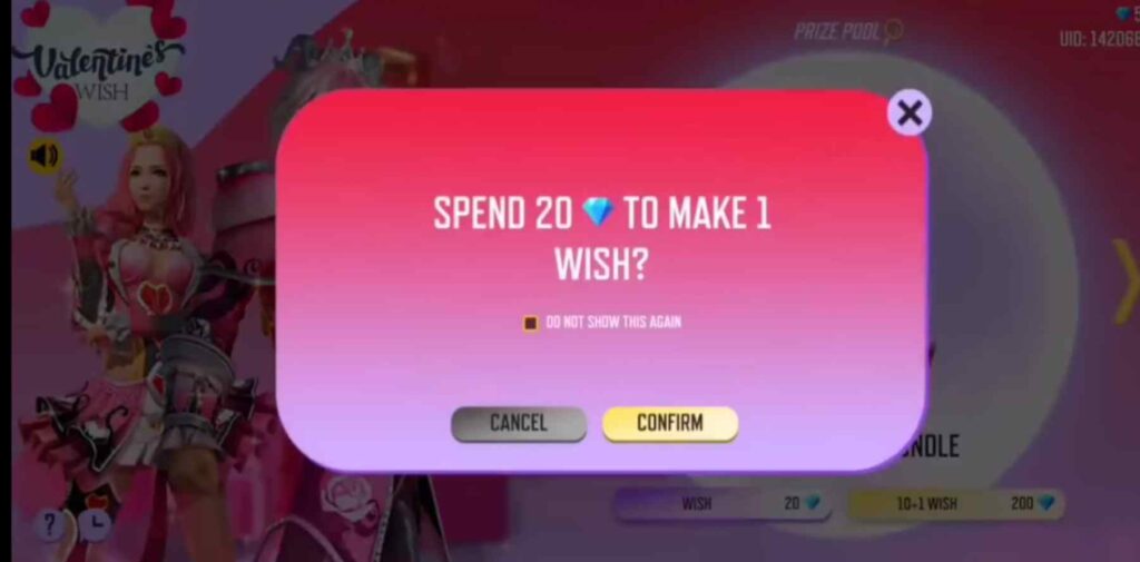 Valentine Wish Event: