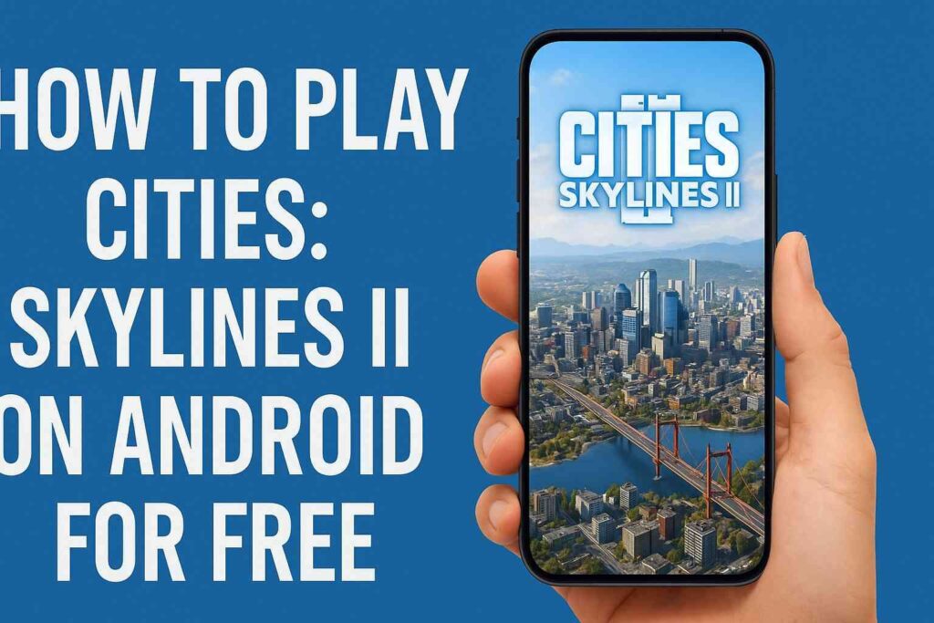 How To Download & Play Citi Skylines 2 On Android For Free?