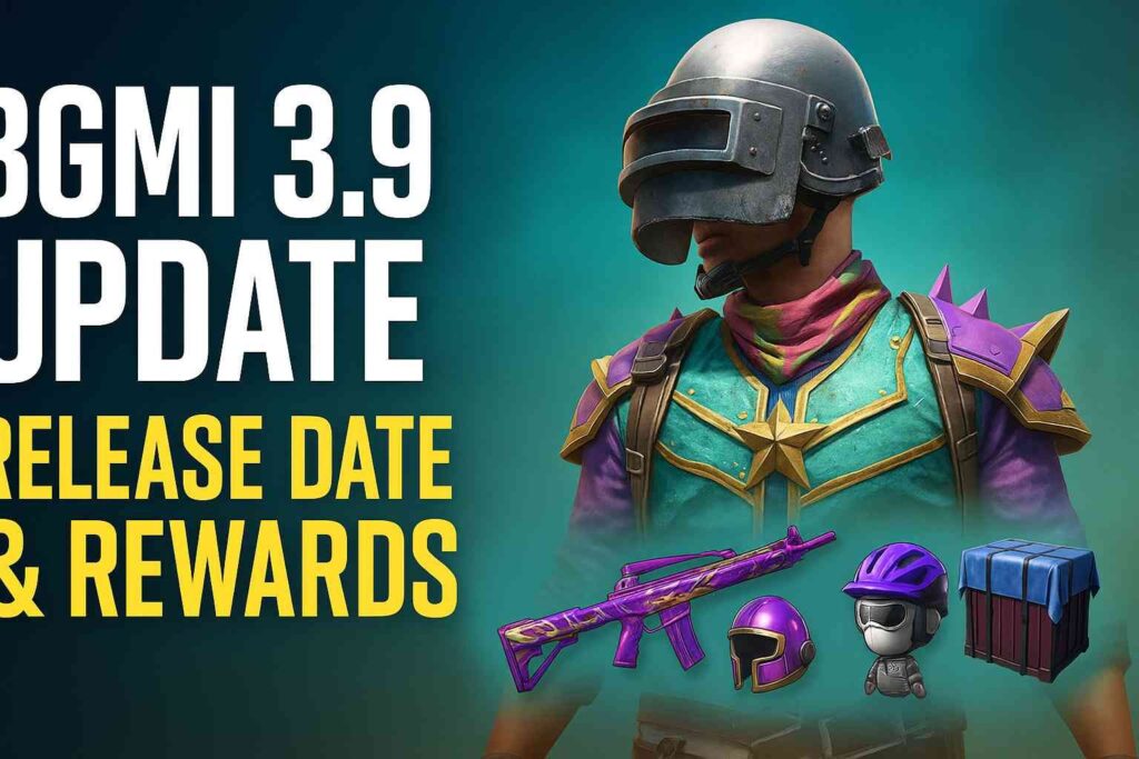 BGMI 3.9 UPDATE – Release Date, M416 Glacier & Rewards