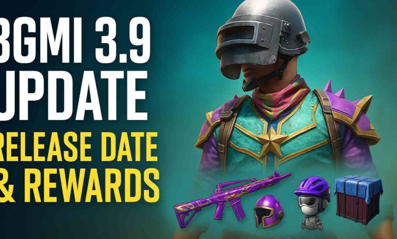 BGMI 3.9 UPDATE – Release Date, M416 Glacier & Rewards