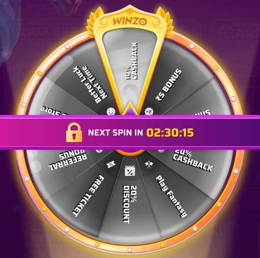 2. Daily Spin Rewards