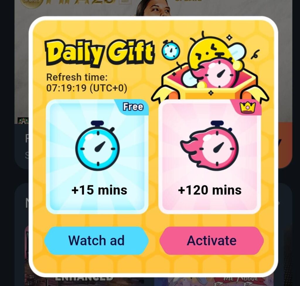 How to Get Free Play Time on Bikki?