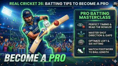 Real cricket 26 batting tips